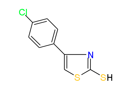 4-(4-Chlorophenyl)thiazole-2-thiol, 97%