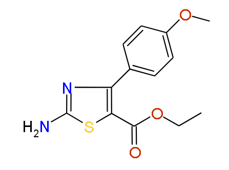 Ethyl 2-amino-4-(4-methoxyphenyl)thiazole-5-carboxylate, 97%