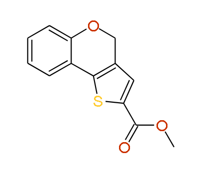 Methyl 4H-(1)-benzopyrano-[4,3-b]thiophene-2-carboxylate, 97%