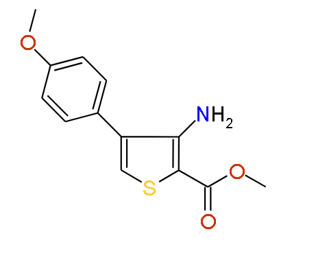 Methyl 3-amino-4-(4-methoxyphenyl)thiophene-2-carboxylate, 97%