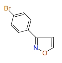 3-(4-Bromophenyl)isoxazole, 97%