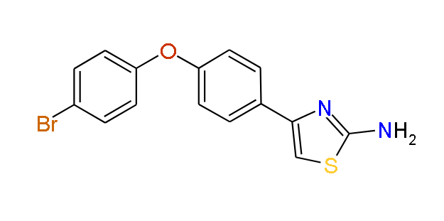 4-(4-(4-Bromophenoxy)phenyl)thiazol-2-amine, 97%