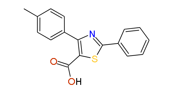 2-Phenyl-4-p-tolylthiazole-5-carboxylic acid, 97%