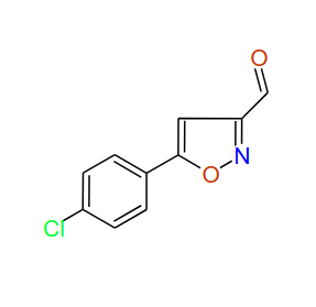 5-(4-Chlorophenyl)isoxazole-3-carbaldehyde, 97%