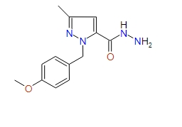 1-(4-Methoxybenzyl)-3-methyl-1H-pyrazole-5-carbohydrazide, 97%