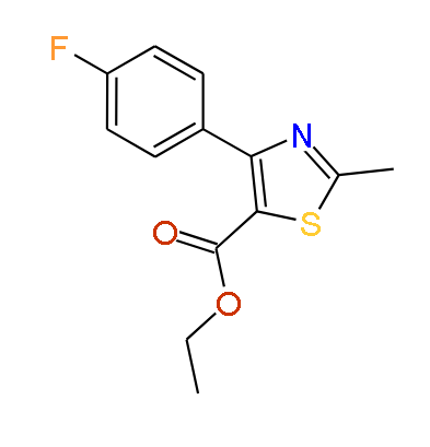 Ethyl 4-(4-fluorophenyl)-2-methylthiazole-5-carboxylate, 97%