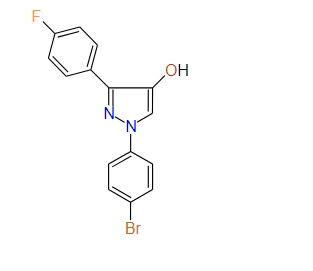 1-(4-Bromophenyl)-3-(4-fluorophenyl)-1H-pyrazol-4-ol