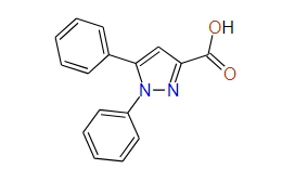 1,5-Diphenyl-1H-pyrazole-3-carboxylic acid, 97%
