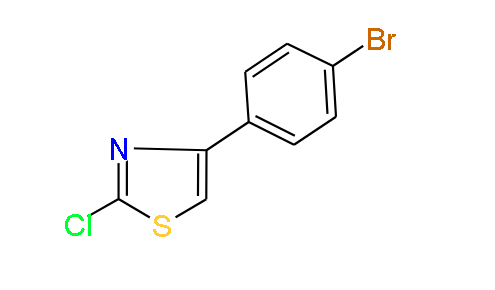 4-(4-Bromophenyl)-2-chlorothiazole, 97%