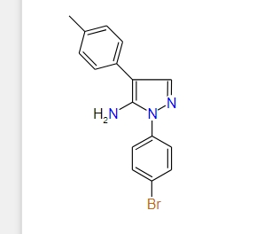 1-(4-Bromophenyl)-4-p-tolyl-1H-pyrazol-5-amine, 97%