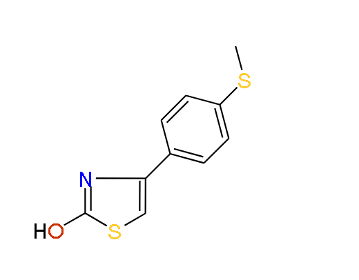 4-(4-(Methylthio)phenyl)thiazol-2-ol, 97%