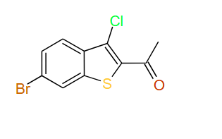 1-(6-Bromo-3-chlorobenzo[b]thiophen-2-yl)ethanone, 97%