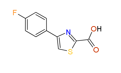 4-(4-Fluorophenyl)thiazole-2-carboxylic acid, 97%