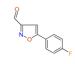 5-(4-Fluorophenyl)isoxazole-3-carbaldehyde, 97%
