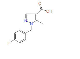 1-(4-Fluorobenzyl)-5-methyl-1H-pyrazole-4-carboxylic acid, 97%