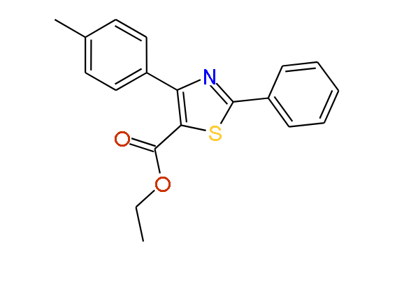 Ethyl 2-phenyl-4-p-tolylthiazole-5-carboxylate, 97%