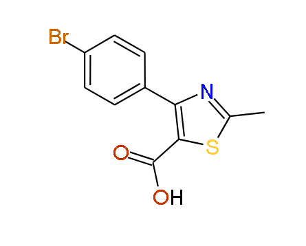 4-(4-Bromophenyl)-2-methylthiazole-5-carboxylic acid, 97%