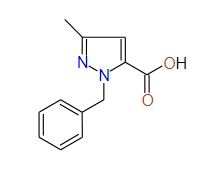 1-Benzyl-3-methyl-1H-pyrazole-5-carboxylic acid, 97%