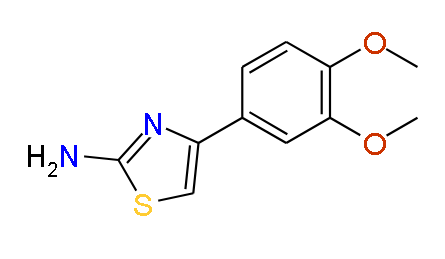 4-(3,4-Dimethoxyphenyl)-2-thiazolamine (ACI)