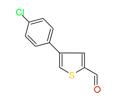 4-(4-Chlorophenyl)thiophene-2-carbaldehyde, 97%