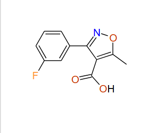 3-(3-Fluorophenyl)-5-methyl-4-isoxazolecarboxylic acid