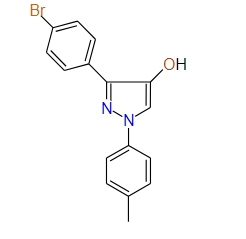 3-(4-Bromophenyl)-1-p-tolyl-1H-pyrazol-4-ol, 97%