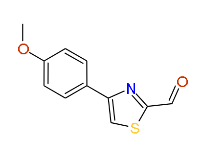 4-(4-Methoxyphenyl)thiazole-2-carbaldehyde, 97%