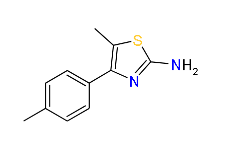 5-Methyl-4-p-tolylthiazol-2-amine, 97%