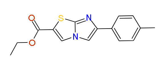 Ethyl 6-(4-methylphenyl)imidazo[2,1-b][1,3]thiazole-2-carboxylate