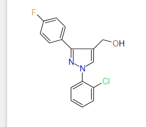 (1-(2-Chlorophenyl)-3-(4-fluorophenyl)-1H-pyrazol-4-yl)methanol, 97%