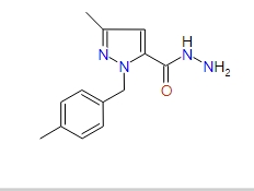 1-(4-Methylbenzyl)-3-methyl-1H-pyrazole-5-carbohydrazide, 97%