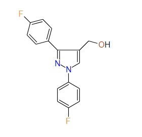 (1,3-Bis(4-fluorophenyl)-1H-pyrazol-4-yl)methanol, 97%