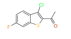 1-(3-Chloro-6-fluorobenzo[b]thiophen-2-yl)ethanone, 97%