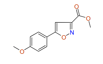 Methyl 5-(4-methoxyphenyl)isoxazole-3-carboxylate, 97%