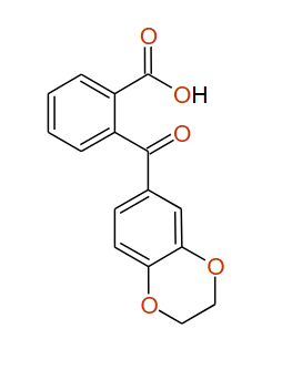 2-(1,4-Benzodioxan-6-oyl)benzoic acid, 97%