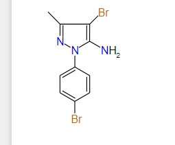 4-Bromo-1-(4-bromophenyl)-3-methyl-1H-pyrazol-5-amine, 97%