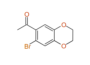 2'-Bromo-4',5'-(ethlenedioxy)acetophenone, 97%