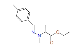 Ethyl 1-methyl-3-p-tolyl-1H-pyrazole-5-carboxylate, 97%