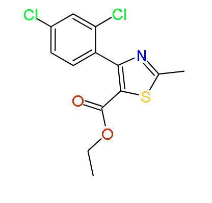 Ethyl 4-(2,4-dichlorophenyl)-2-methylthiazole-5-carboxylate